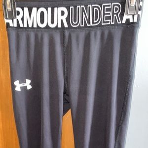 under armour black full length leggings